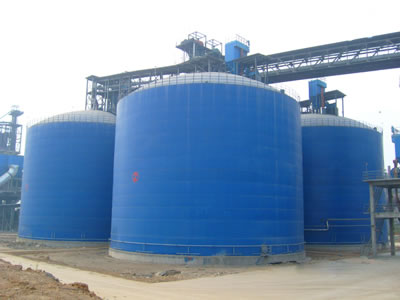 天涯镇水泥钢板库改造